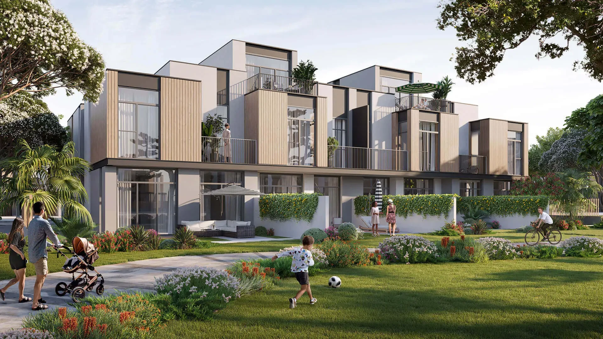 Mudon Al Ranim Townhouses - 3 & 4 Bedroom Townhouses