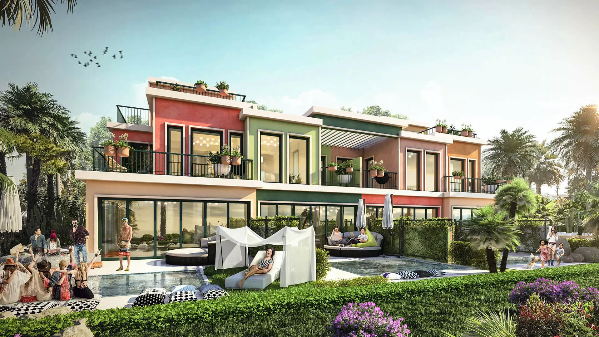 Portofino at Damac Lagoons, Dubai