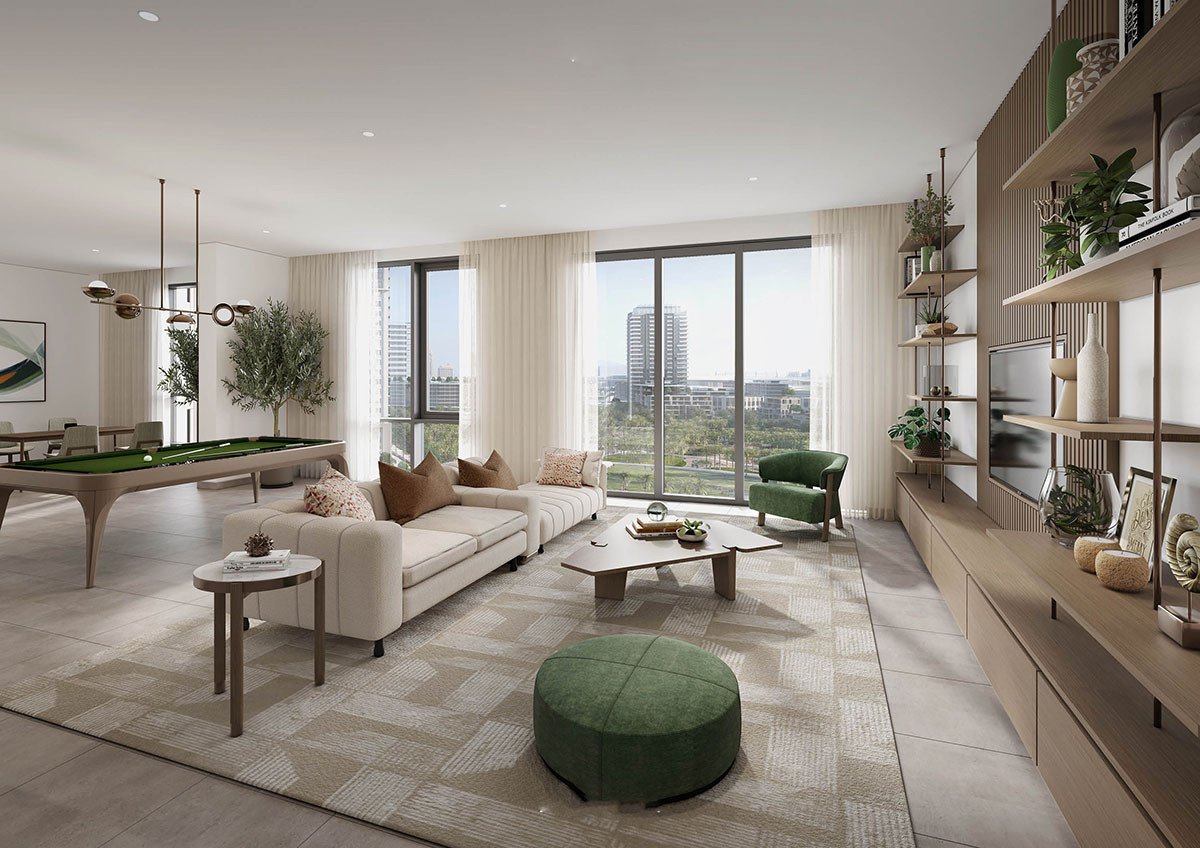 Park Horizon by Emaar at Dubai Hills Estate - Drawing Room View