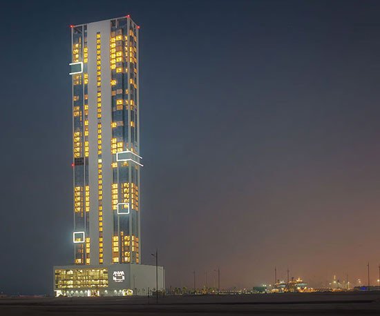 ANWA Tower Dubai Maritime City Building View