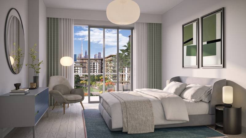 Meraas Central Park at City Walk Bedroom View