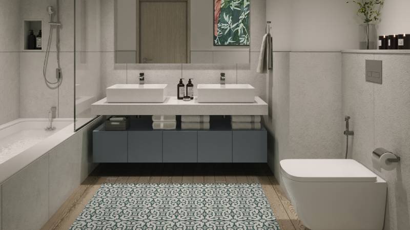 Meraas Central Park at City Walk Bath Room Design