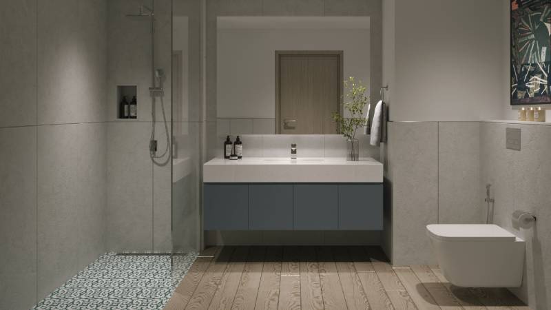 Meraas Central Park at City Walk Bath Room View