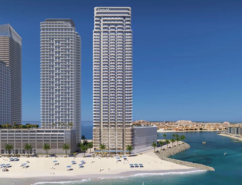 Emaar Beachfront Beachgate by Address - Building View