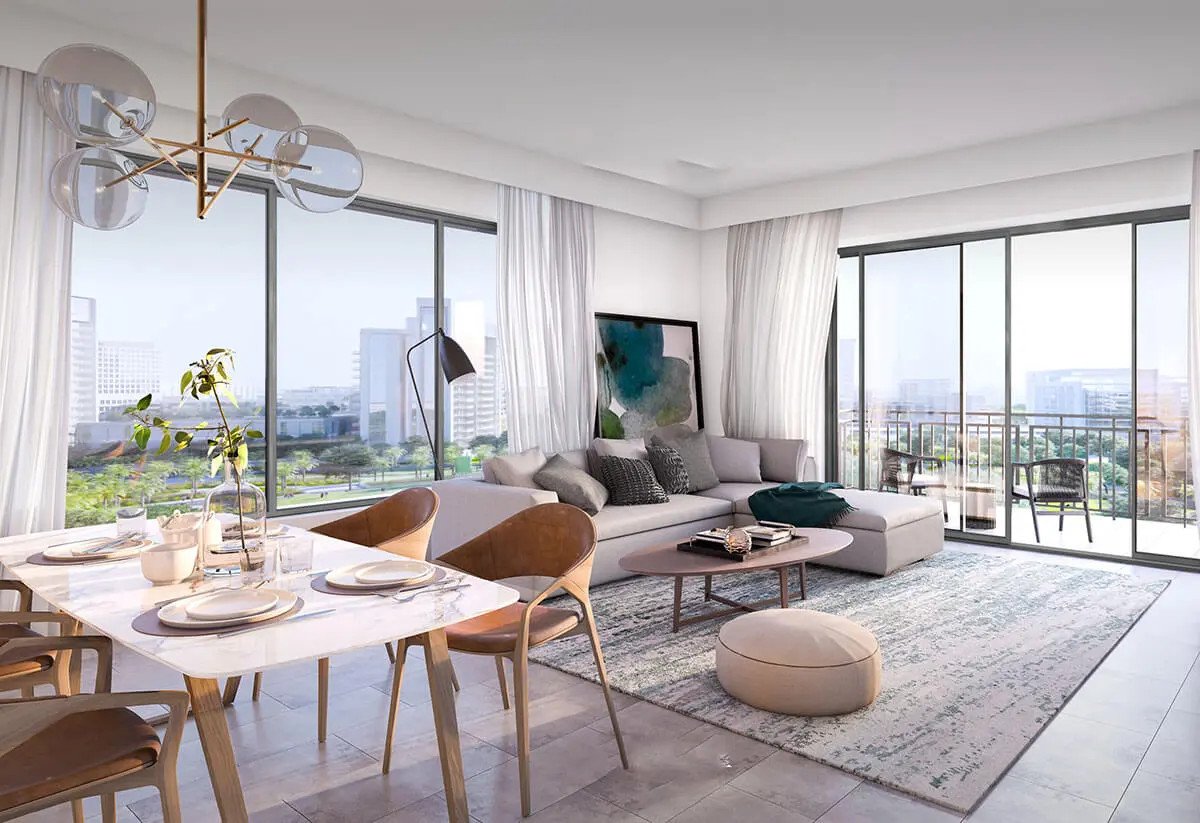 Lime Gardens at Dubai Hills Estate - Drawing Room Interior