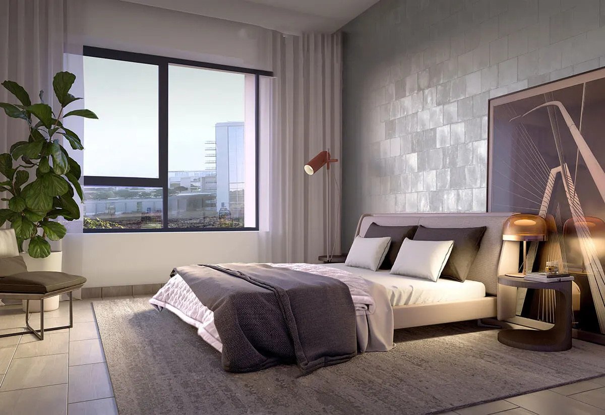 Lime Gardens at Dubai Hills Estate - Bedroom Interior Design