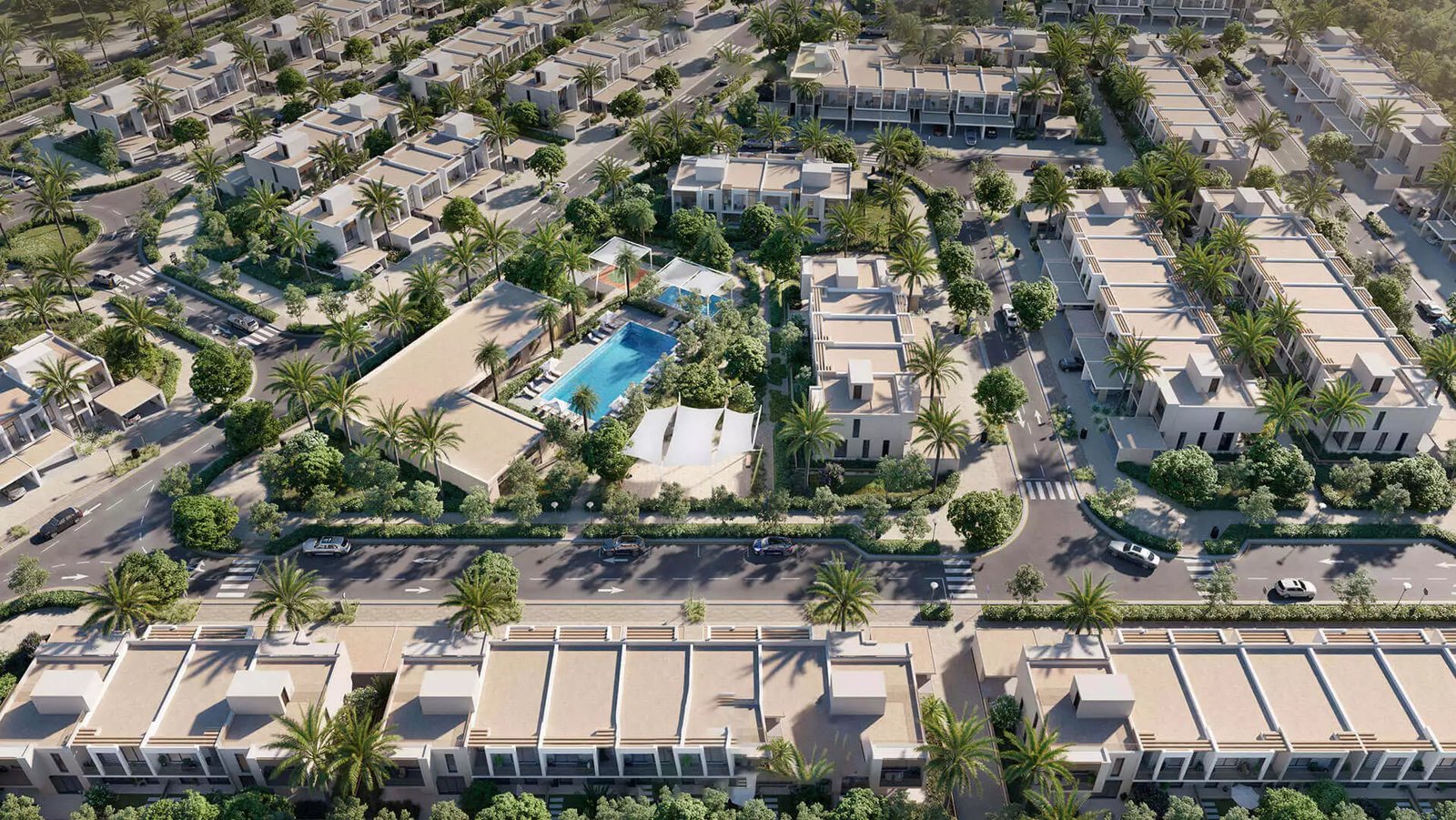 Expo Golf Villas 6 at Dubai Emaar South Satellite View