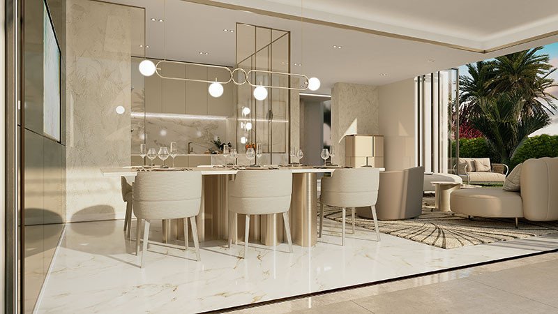 Elie Saab Vie at The Fields, Meydan - Dining Room