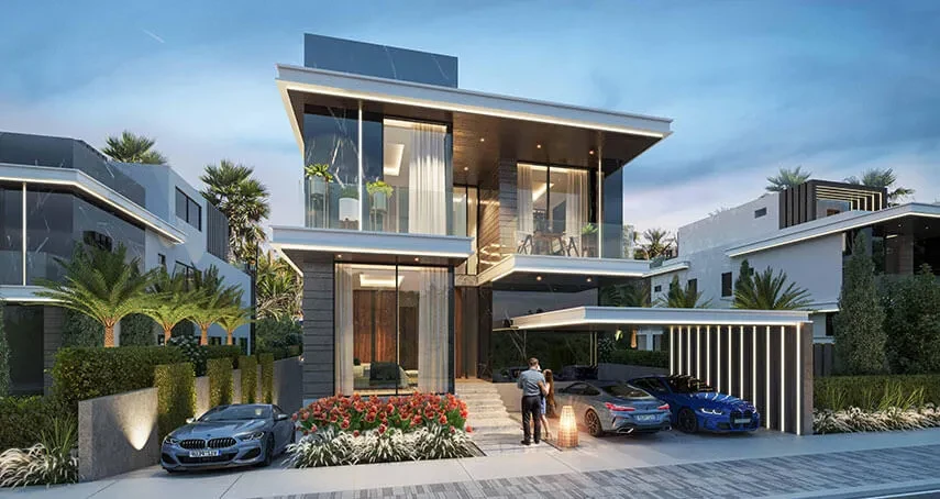 Venice at DAMAC Lagoons - Building View