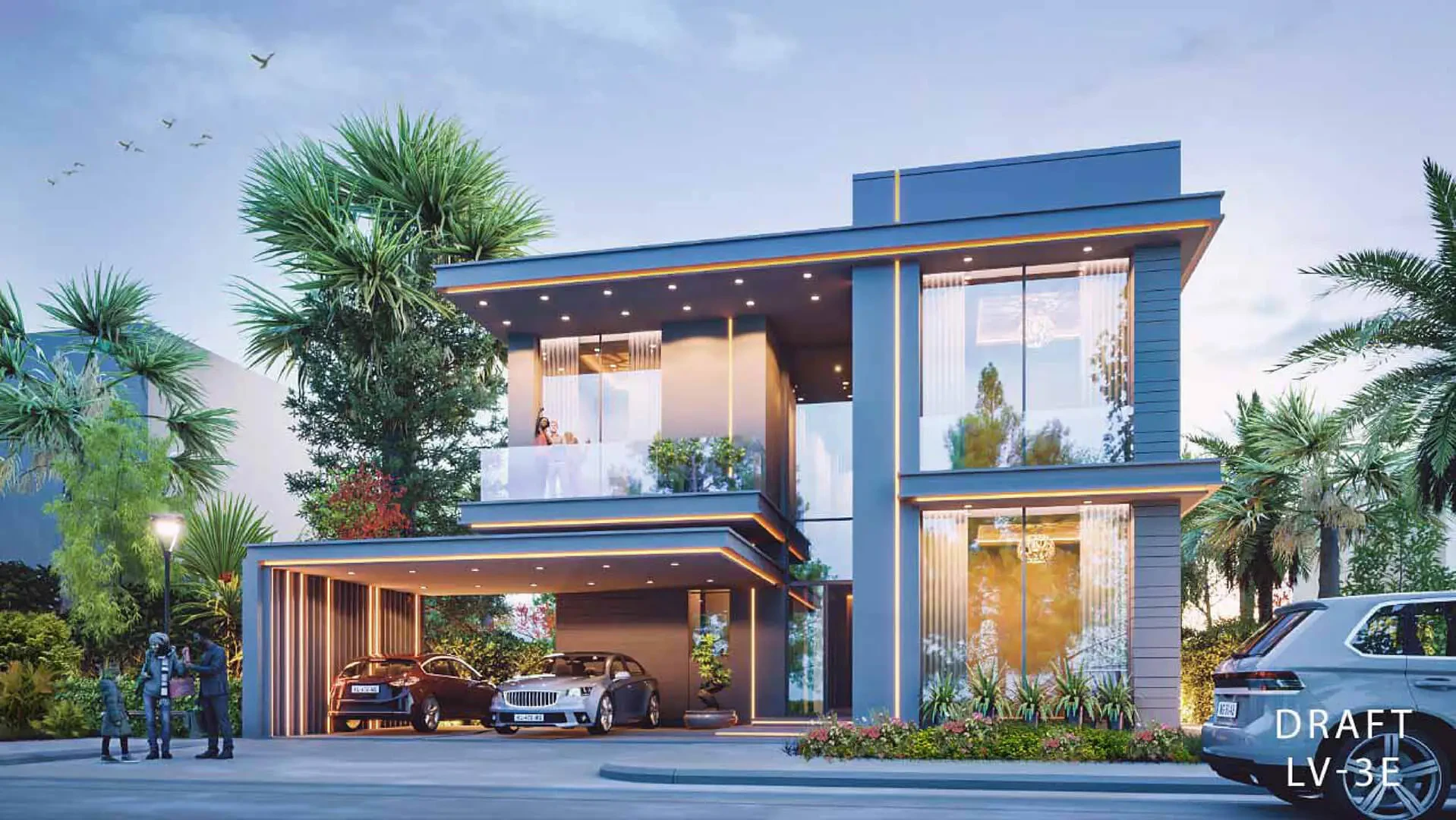 Venice at DAMAC Lagoons - Building Design